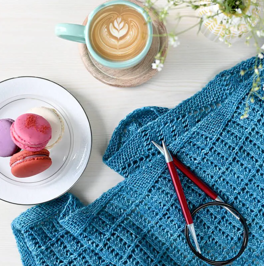 Круговые металлические спицы KnitPro Zing, 22,5 см