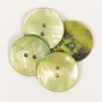 Пуговица Drops жемчуг Round (green) (20mm) #611