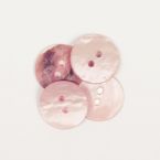 Пуговица Drops жемчуг Round (Blush) (15mm) #618