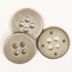 Пуговица Drops металл Round (steel) (23mm) #542