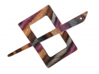 Деревянный зажим для шали KnitPro Symfonie Lilac, Alpha. Арт.20825